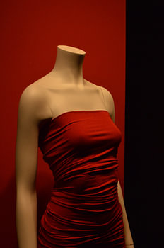 Die Dame in Rot