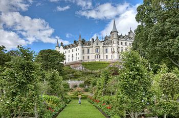 Dunrobin castle in Scotland