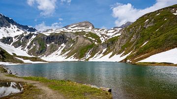 Bergmeer in de Alpen van Guenter Purin