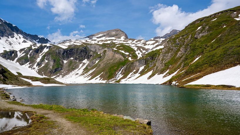 Bergsee in den Alpen von Guenter Purin