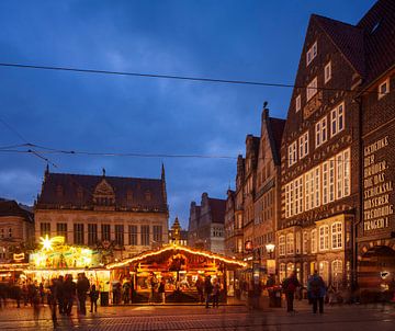 Kerstmarkt, Marktplein, Bremen