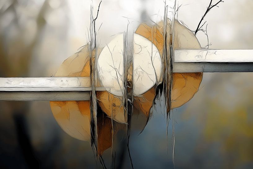 Abstract nature by Ton Kuijpers