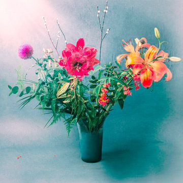 Blumen in Vintage von Martin Bouwman