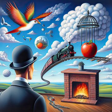 Excursion by train by Kay Weber