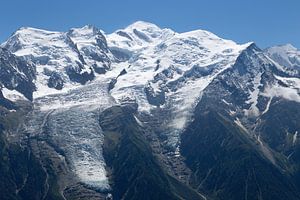 Mont Blanc massief van Menno Boermans