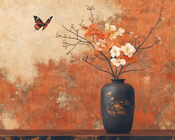 Blumenvase von Blickfänger Gemälde