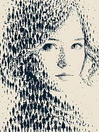 Face of the Crowd by Color Square