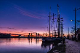Kampen harbour by Sylvain  Poel
