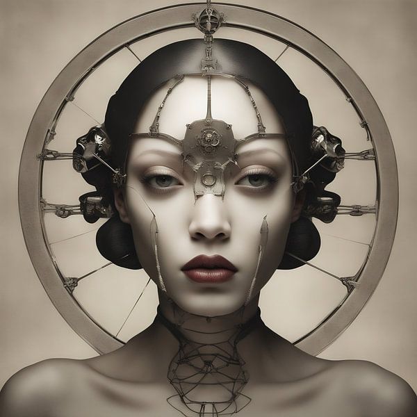 AI portrait by jejaka art