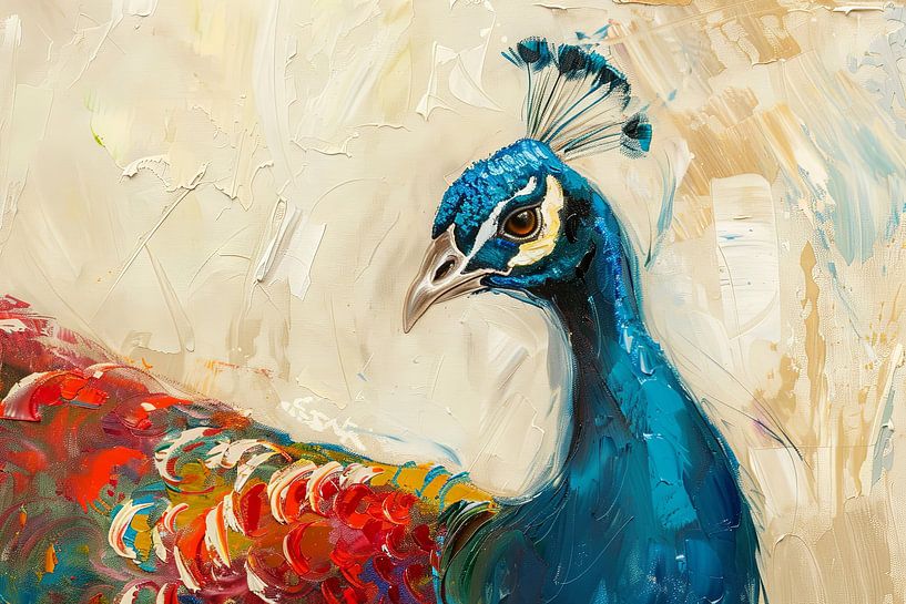 Peacock by Poster Art Shop
