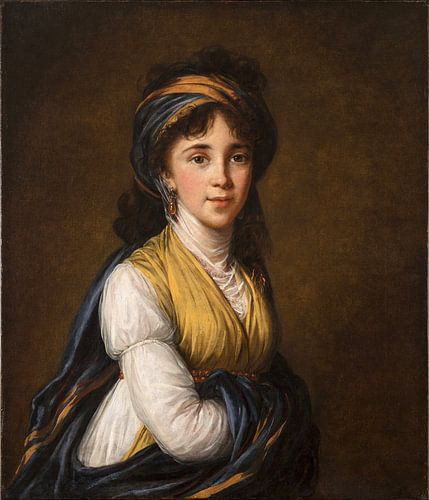 Portret van prinses Belozersky, Élisabeth Vigée-Le Brun.