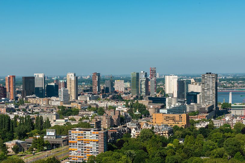 De Stad Rotterdam vanaf de Euromast. van Brian Morgan