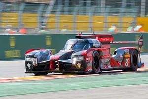 Audi Sport Team Joest R18 e-tron quattro Le Mans-Rennwagen-Prototyp in Spa Francorchamps von Sjoerd van der Wal Fotografie