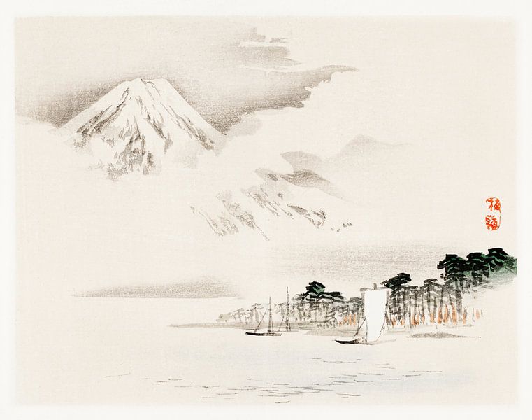 Vintage Japanese Art by Hello Pompoyo