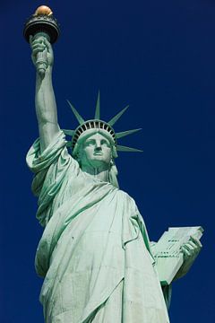 Vrijheidsbeeld, Manhattan, New York City van Henk Meijer Photography