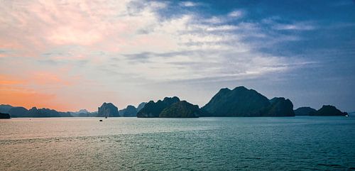 Evening in Ha Long Bay, Vietnam