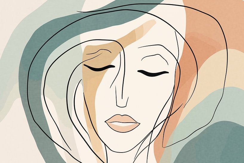 Dreaming Face by Patterns & Palettes
