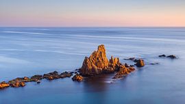 Sunset at Cabo de Gata, southern Spain by Adelheid Smitt