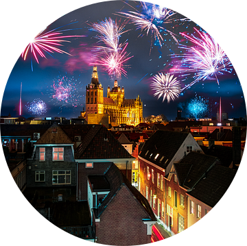 Vuurwerkshow Sint-Jan Den Bosch