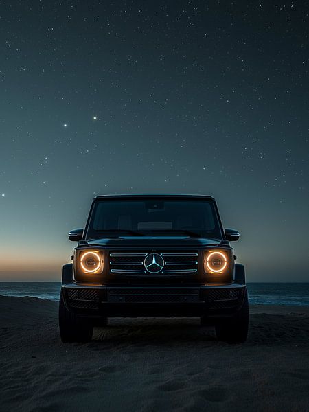 Mercedes-Benz G-Class: Desert Night Sky by John Dan