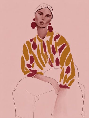 Modern fashion portret