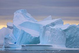 Icebergs Antarctica - ll by G. van Dijk