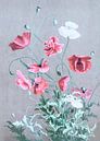 Zachte maïs papaver van FRESH Fine Art thumbnail