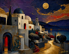 Deco After Dark – Der Weg zum Saphirkuppel von Johannas Art Creations