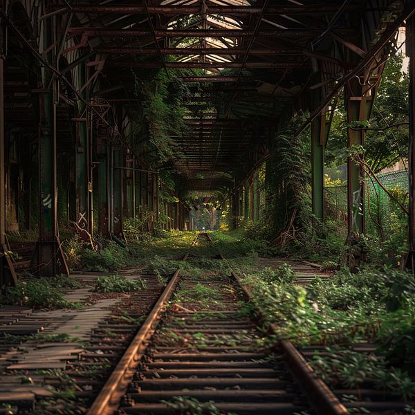 Lonely tracks by Poster Art Shop