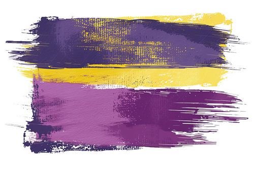 Oeuvre abstraite colorée