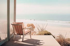 Seul à regarder l'océan sur Philippe HUGONNARD