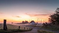 Ship and Sail - Sunrise on Hiddensee by Stephan Schulz thumbnail