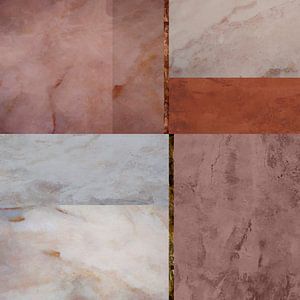 Geometrisch marmoriertes Muster