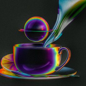 Coffee in Space by Truckpowerr