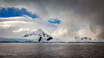 Het landschap van Antarctica van Roland Brack