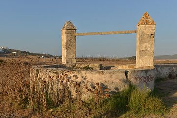 Medieval fountain in the small town of Conil de la Frontera by Silva Wischeropp