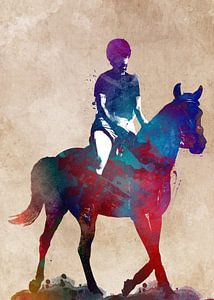 Horse Rider #rider #horse #sport by JBJart Justyna Jaszke