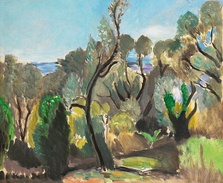 Henri Matisse - Landscape in the neighbourhood of Nice or The Olive Trees by Peter Balan