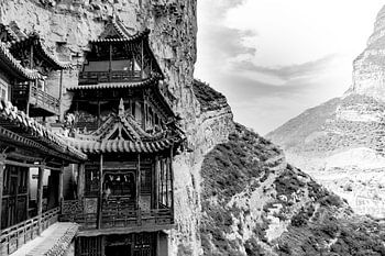 Hangende tempel in Datong, China