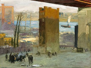 The Lone Tenement, George Bellows