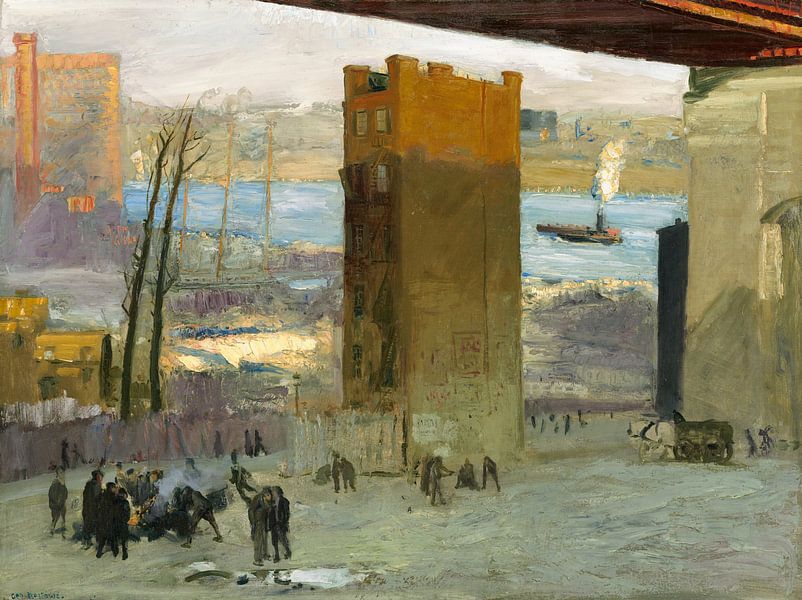 The Lone Tenement, George Bellows by Masterful Masters
