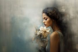 Porträt mit weichem und romantischem Look von Carla Van Iersel