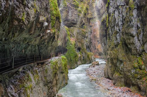 Partnach Kloof Garmisch-Partenkirchen van Michael Valjak