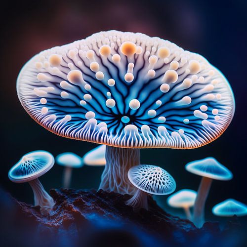 Diepzee paddenstoel organisme