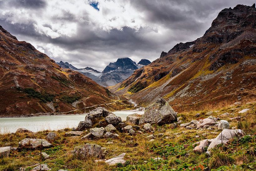 Silvretta reservoir by Rob Boon