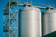 Industriële opslagtanks van dichtbij van Sjoerd van der Wal Fotografie thumbnail