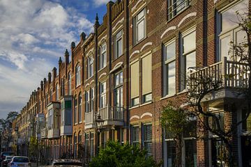 Drie octoberstraat Leiden by Dirk van Egmond