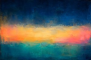 Abstrait coloré - Hommage à Mark Rothko