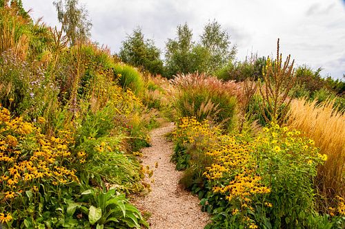 Lady Farm Tuin, Chelwood, Engeland van Lieuwe J. Zander