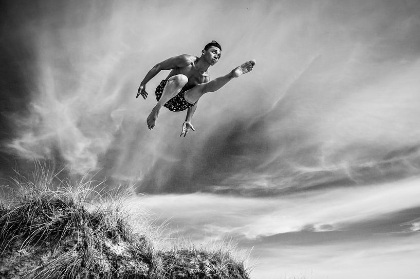 Danseur dans l'air par Mark Eckhardt